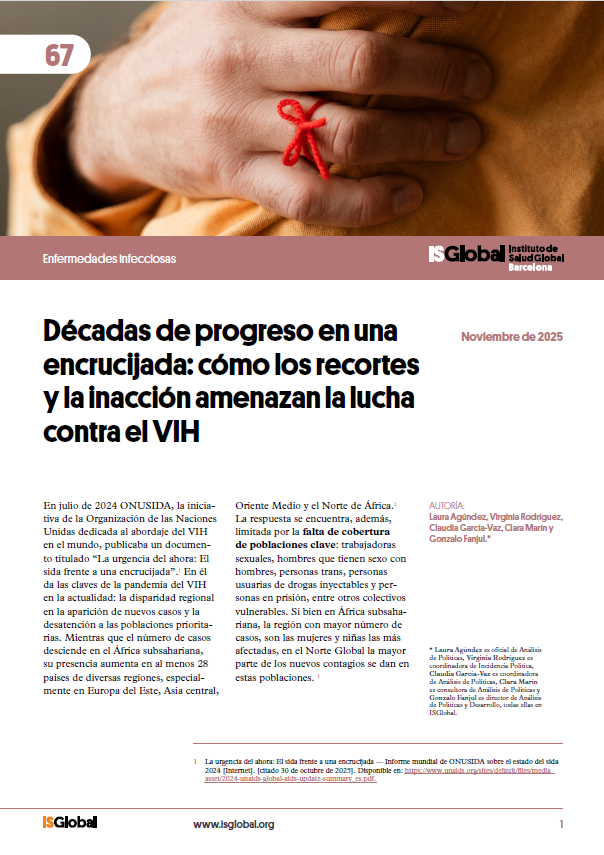 Documento de análisis: décadas de progreso en una encrucijada